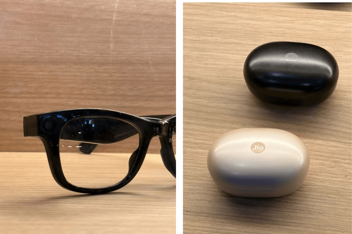 Looking at Jio’s glasses prototypes and UPI demo