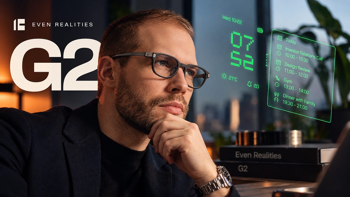 Living with and building for the Even Realities G2