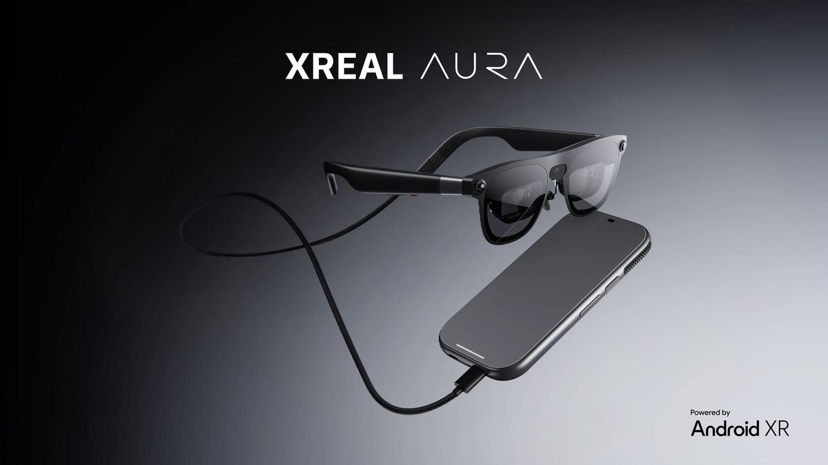 XREAL AURA announcement: optics and the reservation scheme