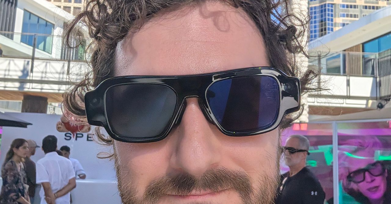 WIRED tries Snap Specs at a public demo, reporting on its workout Lens and controls