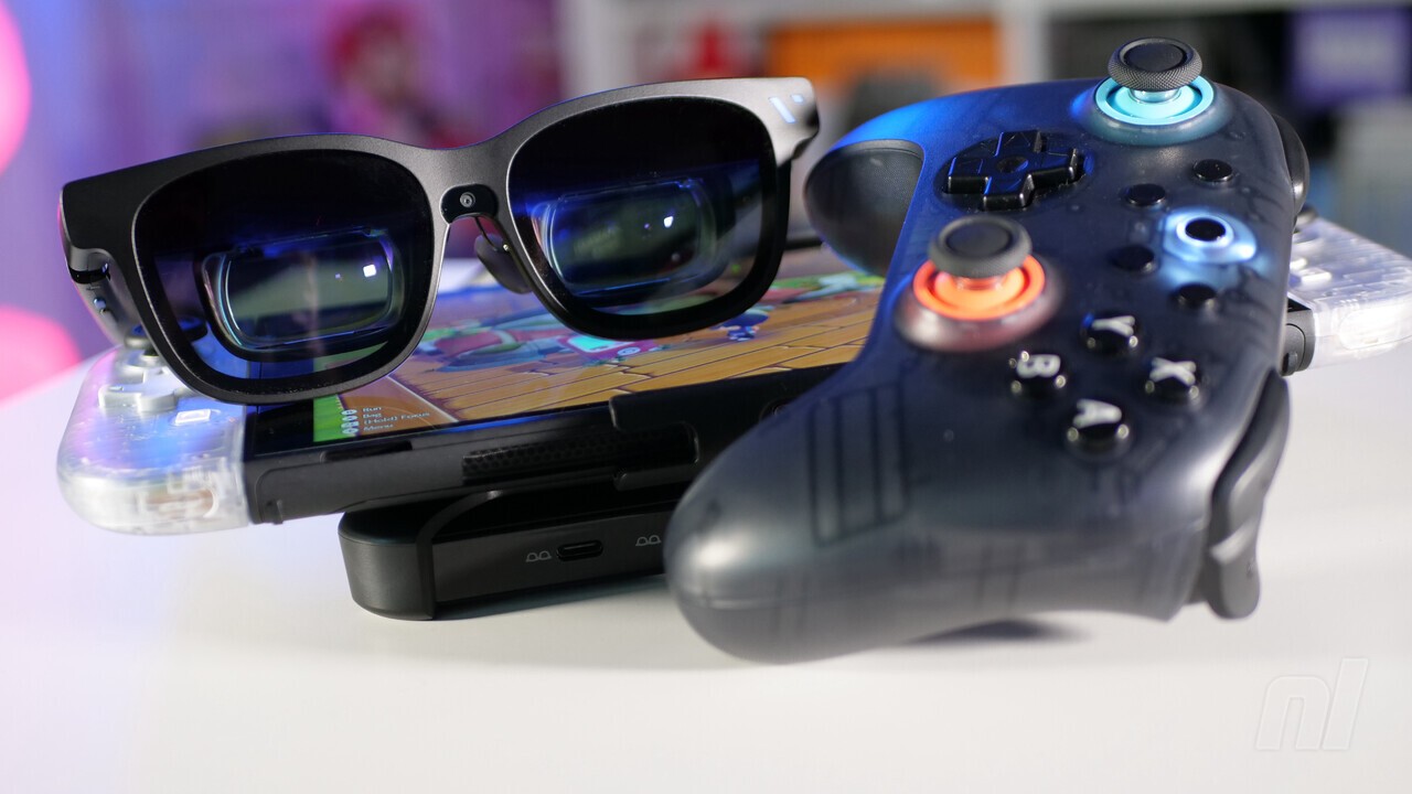 Hands On: Viture Beast XR glasses — a 174-inch TV on your face that works brilliantly with Switch 2, but at a cost